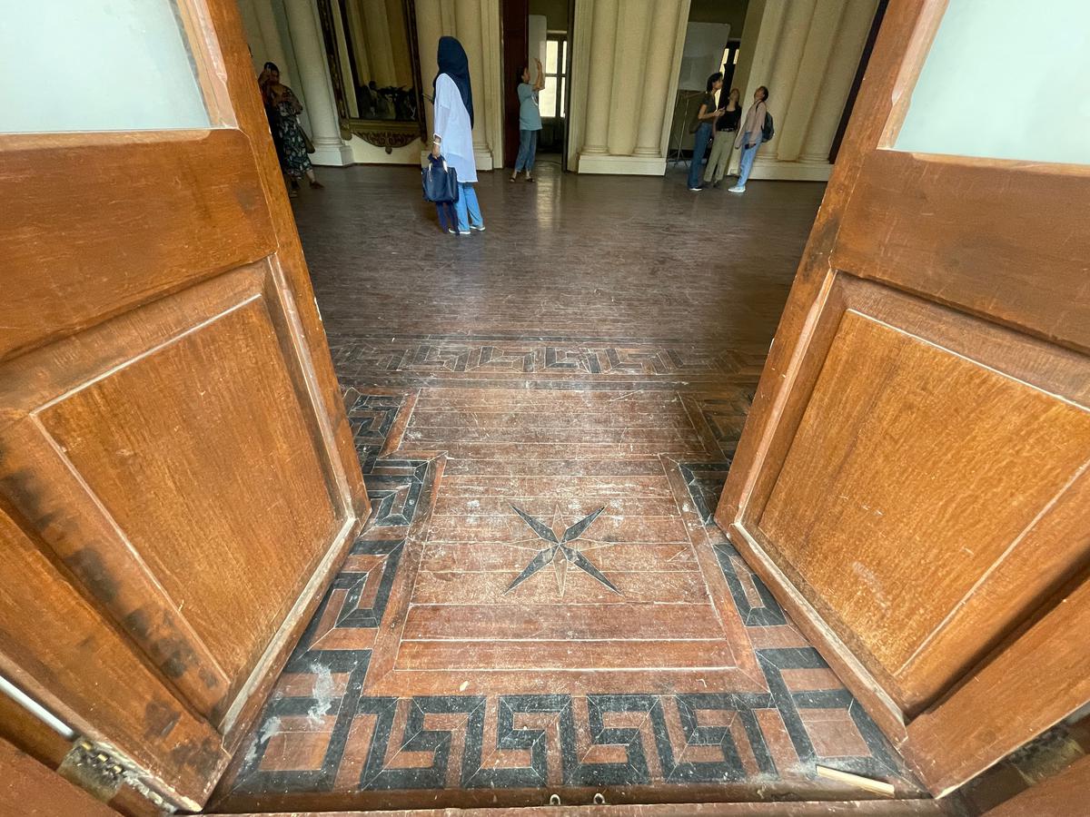 Film crews leave restored Residency building with scratches and scuffs