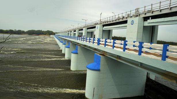 After eight months, the Mettur dam level fell below 100 feet