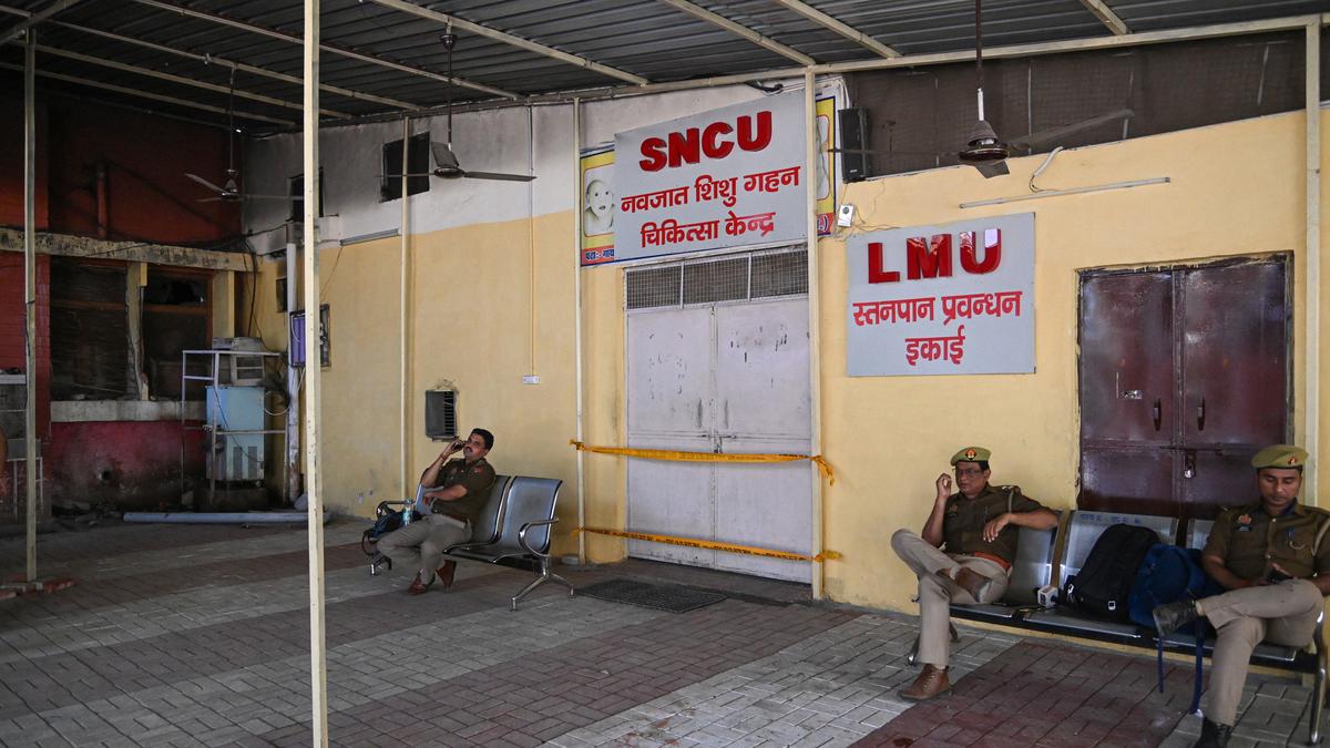 Jhansi medical college fire: U.P. govt removes principal, suspends three staff members