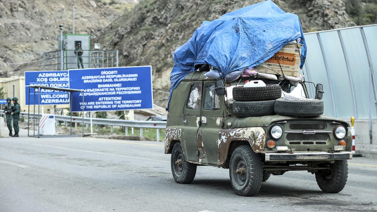 Armenia and Azerbaijan move closer to normalizing ties as the first border marker goes up