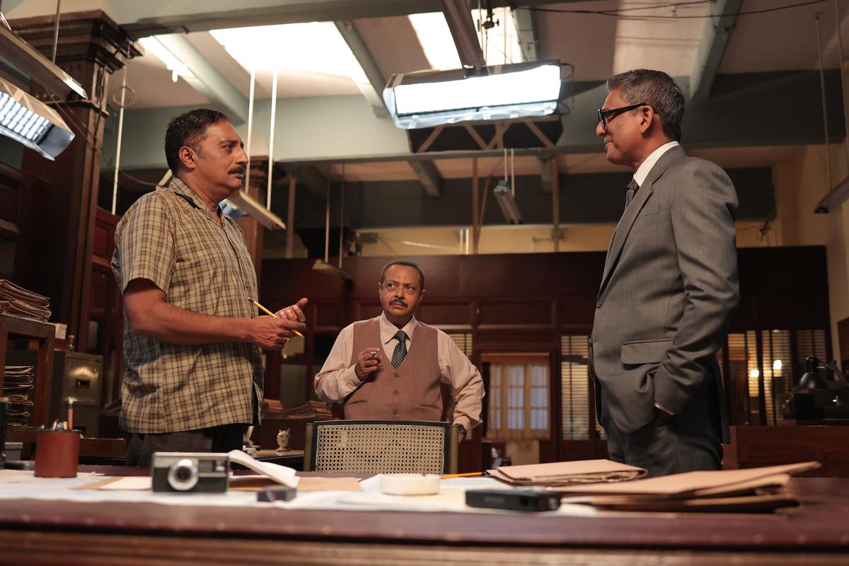 Prakash Raj with Adil Hussain in the web series ‘Mukhbir’