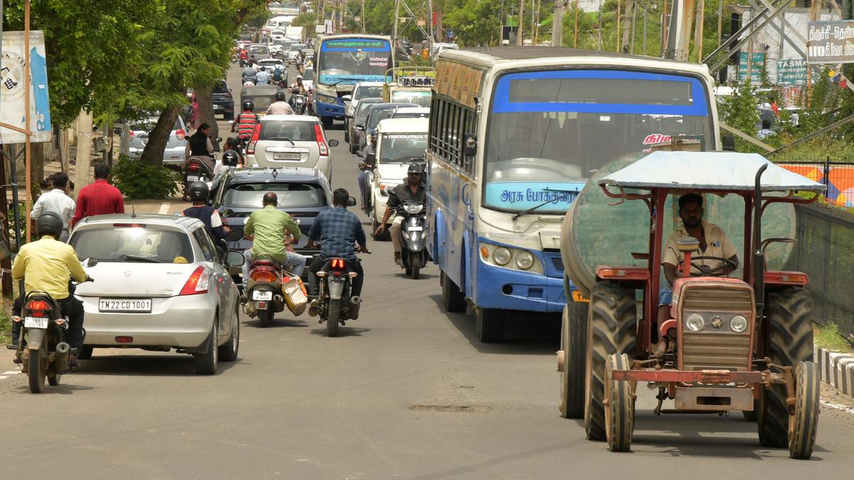 Motorists brave bumpy rides as sewer line works drag on