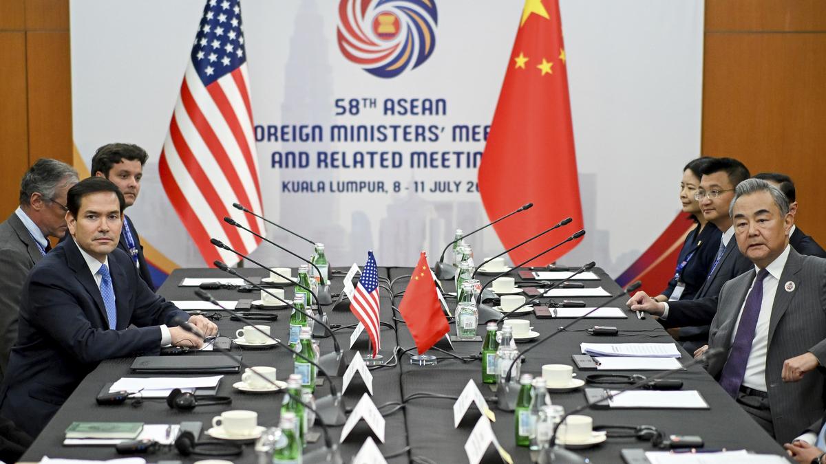 U.S. Secretary of State Marco Rubio has ‘positive’ meeting with Chinese counterpart Wang Yi