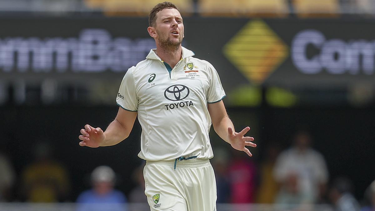 Border-Gavaskar Trophy: Australian fastbowler Hazlewood to miss Test series against India with calf injury