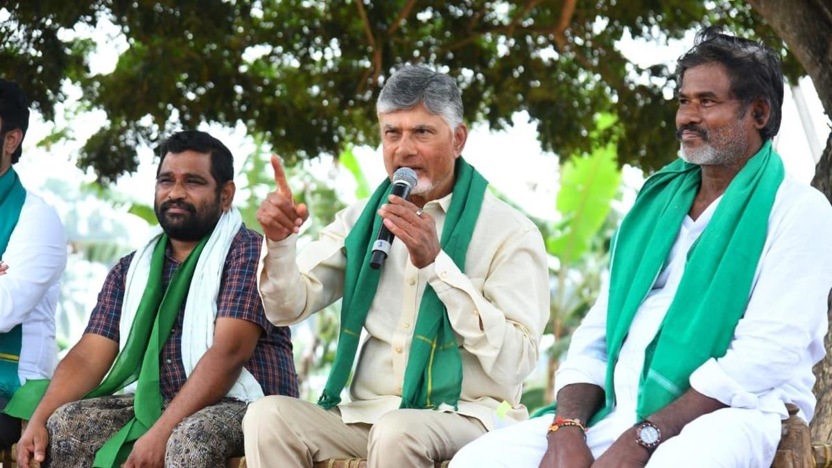 Interlinking of rivers will help check drought in State, says A.P. CM Naidu