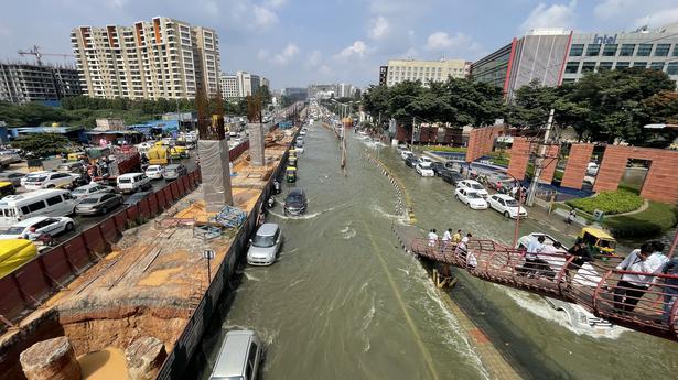 Bengaluru rains: Outer Ring Road completely inundated after overnight heavy downpour