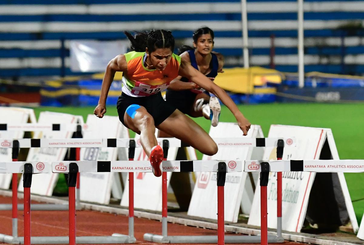 Jyothi Yarraji scorches her way into the women’s 100m hurdles record books