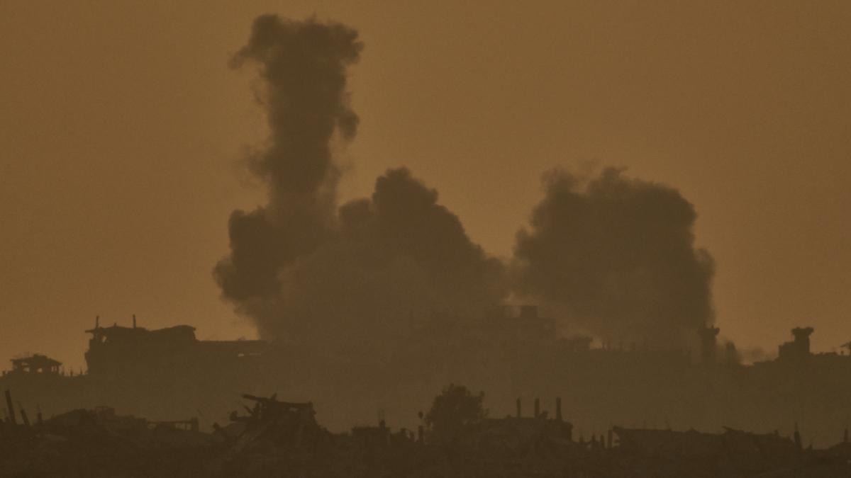 Israel’s Defence Minister says ‘Gaza is burning’ after heavy strikes overnight across Gaza City