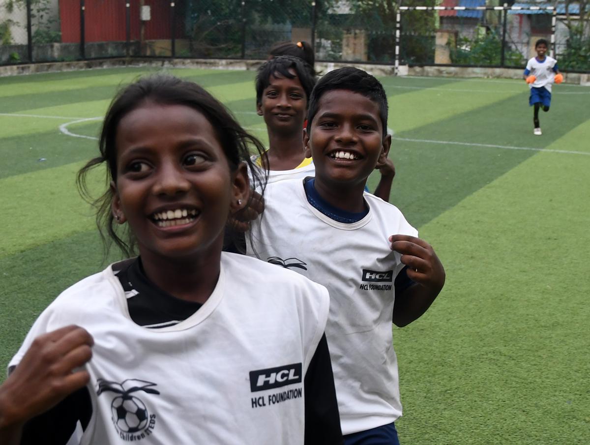 There is a difference in the way football is viewed in North Chennai and other parts of the country 