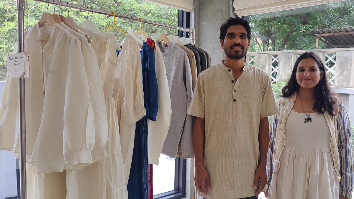 Telugu couple Alankrutha Chandra and Meher Gundavarum trade their techie jobs to embrace sustainable farming in Warangal, and establish a clothing label, ‘Elephant in You’