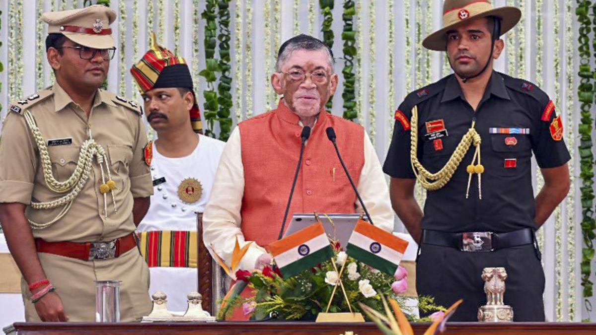 Santosh Kumar Gangwar sworn in as Jharkhand Governor