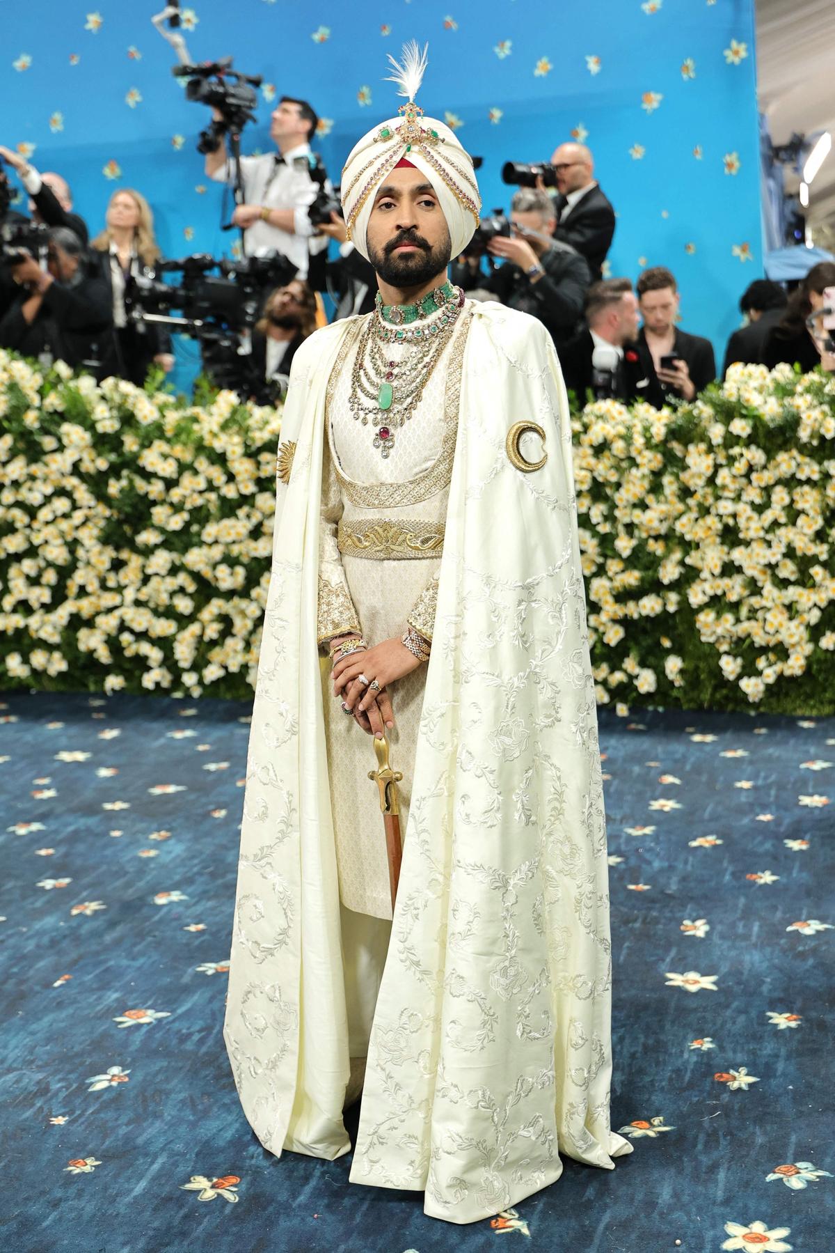 Diljit Dosanjh attends the 2025 Met Gala