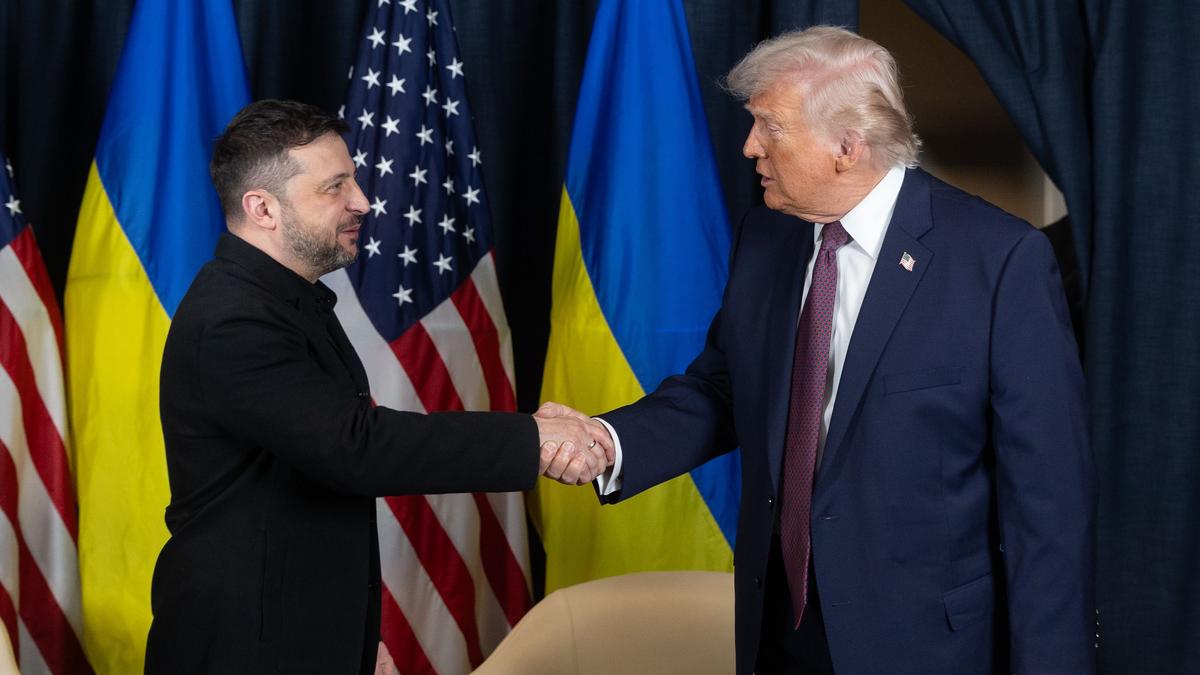 World Economic Forum LIVE: Ukrainian, U.S., Russian officials to meet together for the first time in UAE, Zelenskyy says