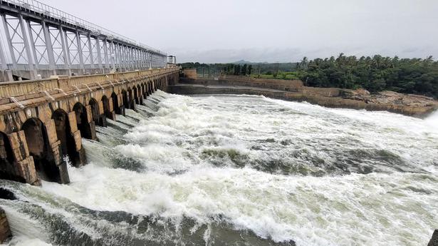 Outflow from dams in Cauvery basin stepped up over heavy rain