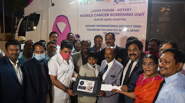 Madurai city’s first mobile cancer screening unit inaugurated to benefit rural folks 