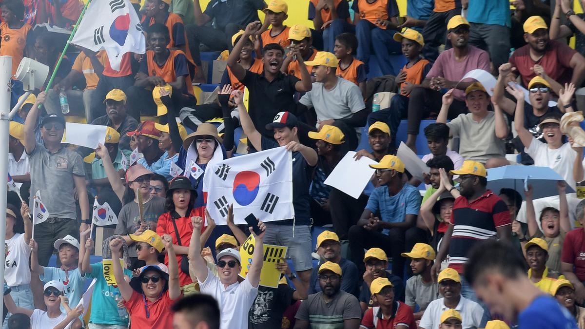 Asian Champions Trophy 2023 | Chennai cheers for hockey as grandparents and children gather at the stadium