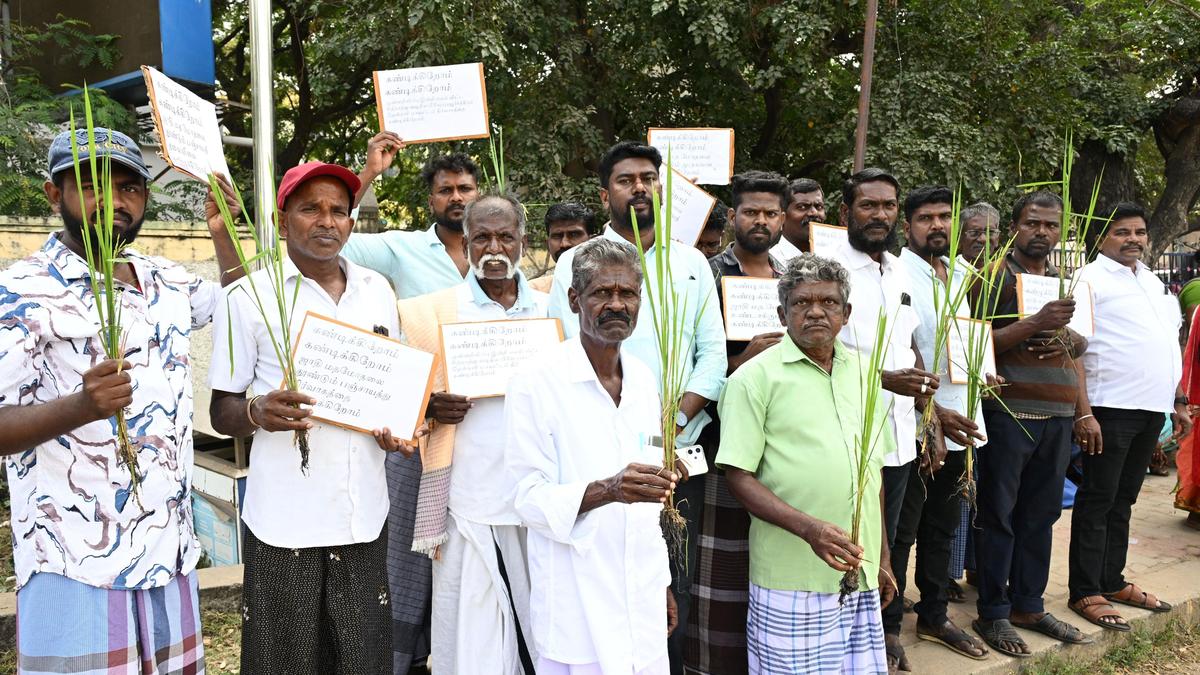 Farmers oppose illegally dug canal to divert water to irrigation tank