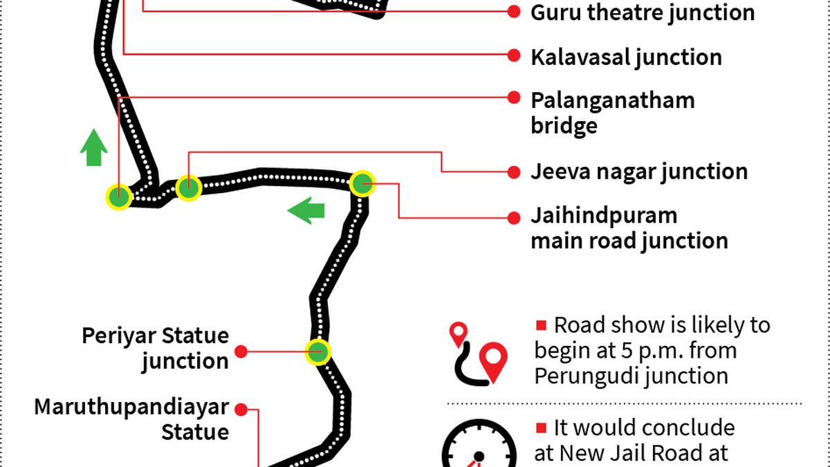 CM’s roadshow could slow down normal flow of vehicular traffic on Saturday evening