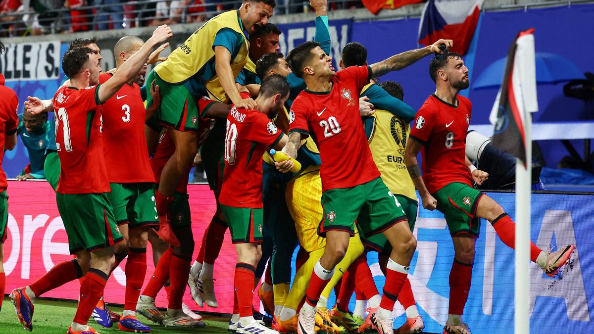 Euro 2024: Conceicao to the rescue as Portugal snatch 2-1 win over Czechs