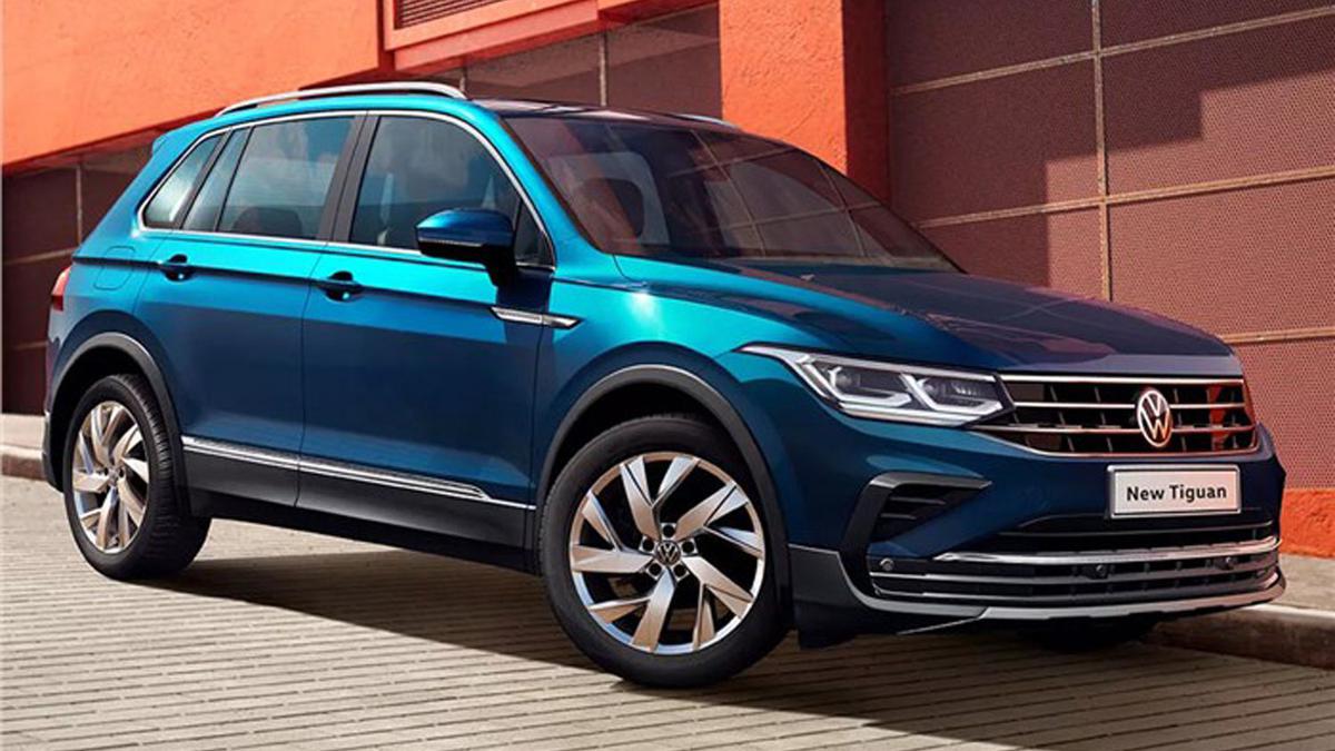 Volkswagen Tiguan updated in India