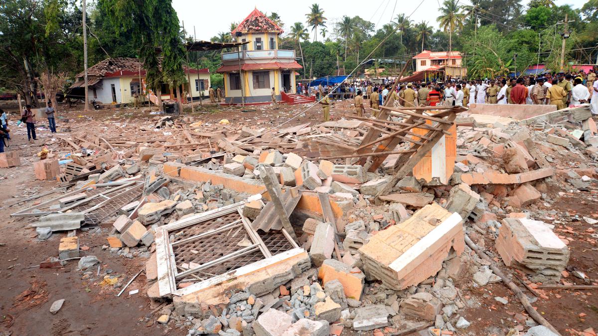 Puttingal fireworks tragedy | Seven years on, no lessons learnt; Kerala yet to switch over to remote electrical firework display