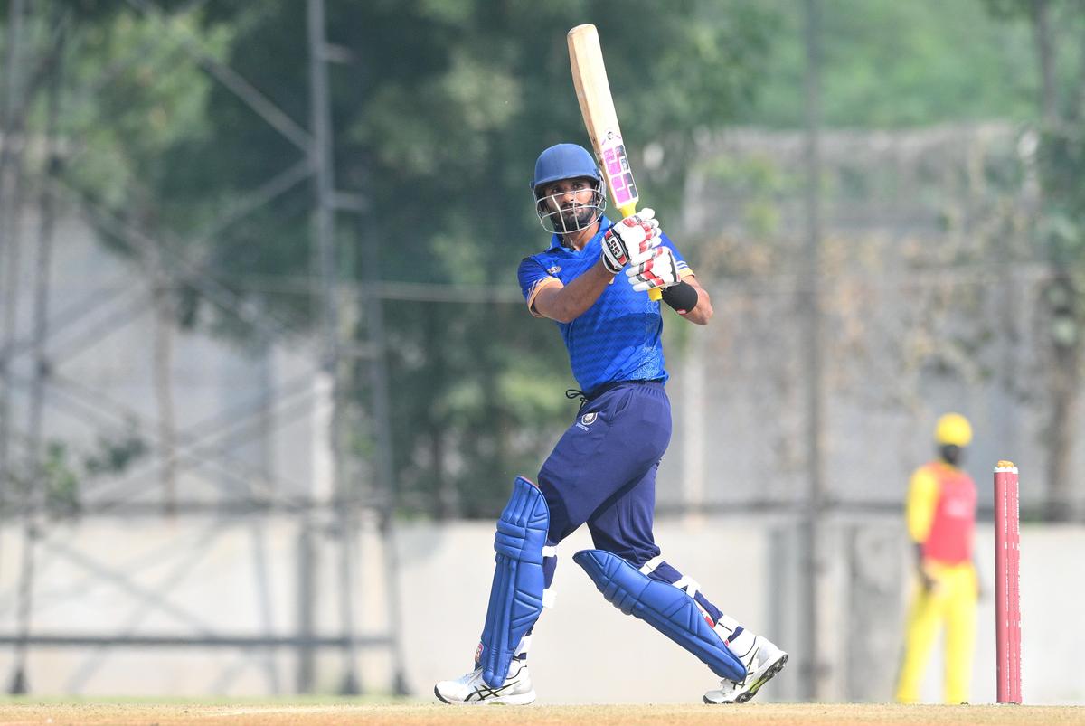 Kunal Chandela de Uttarakhand en acción.