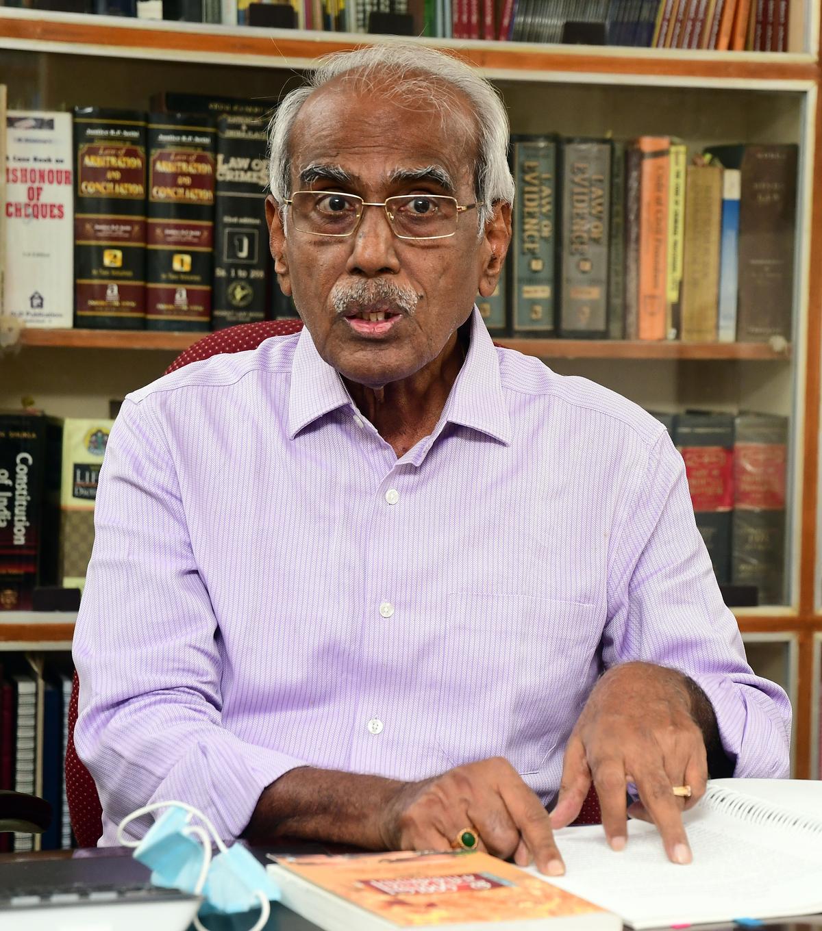 Retired Justice A.K. Rajan Retired Justice A.K. Rajan