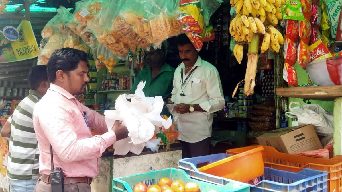 No end in sight to banned single-use plastics as Coimbatore Corporation seized items weighing 532 kg during raids in November