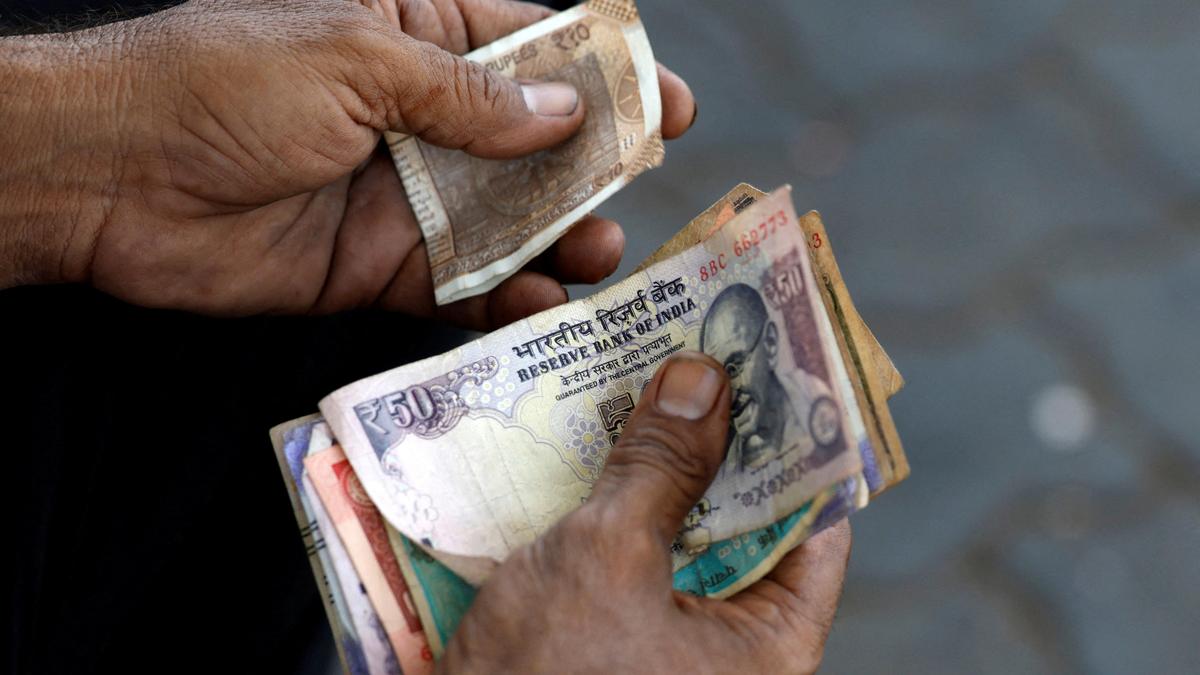 Rupee settles on flat note, up 2 paise at 95.68 against U.S. dollar