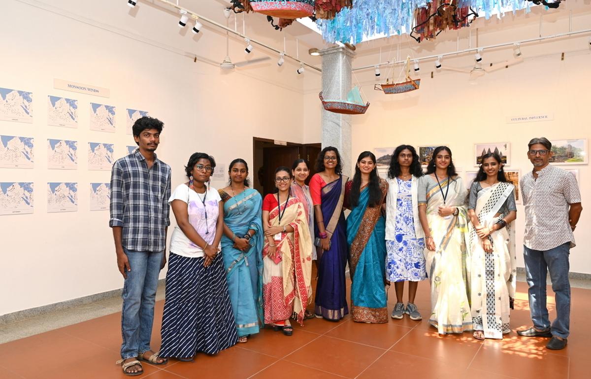 The team behind the exhibit 