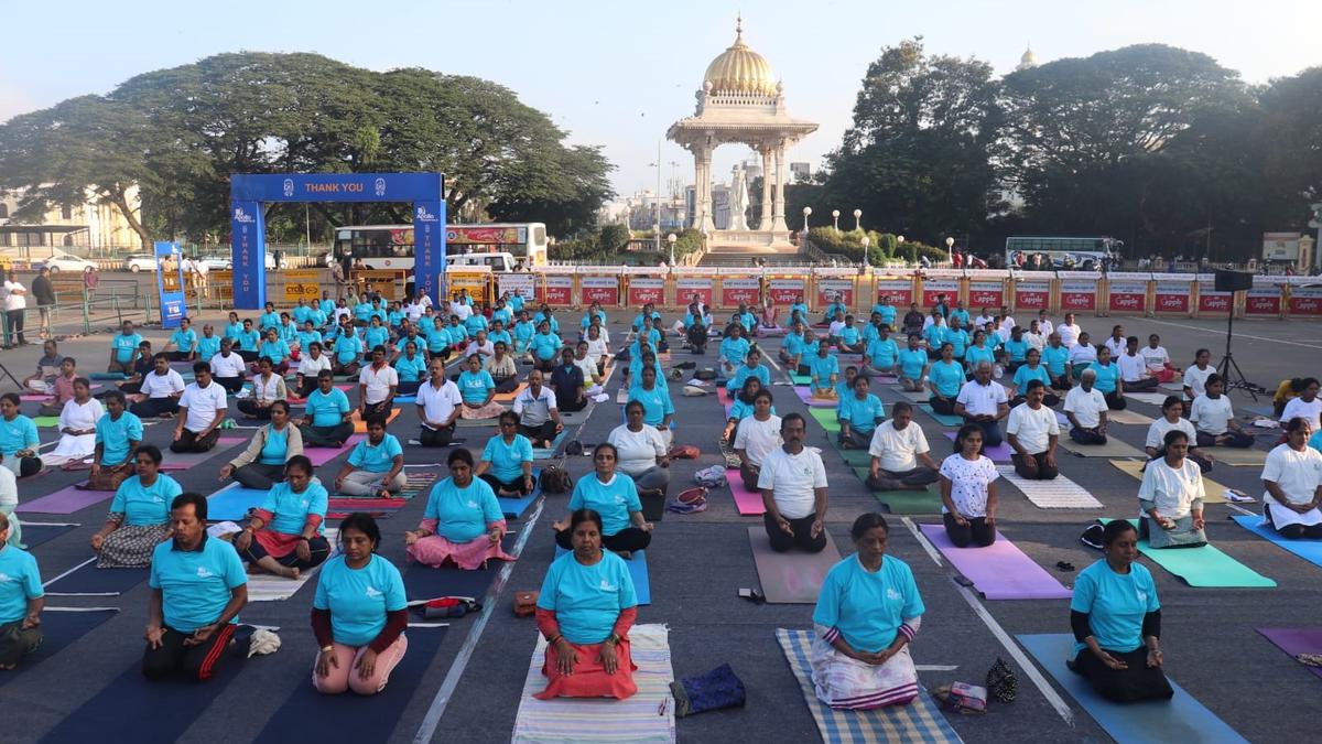 World Stroke Day observed with a yoga session