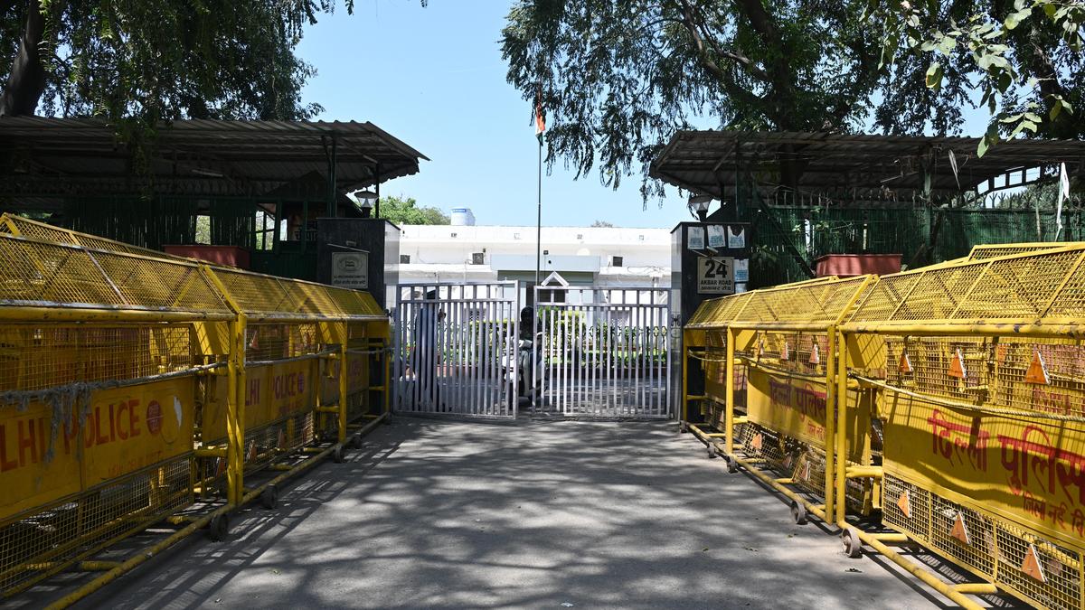 Congress gets notices to vacate 24 Akbar Road office and Youth Congress premises on Raisina Road