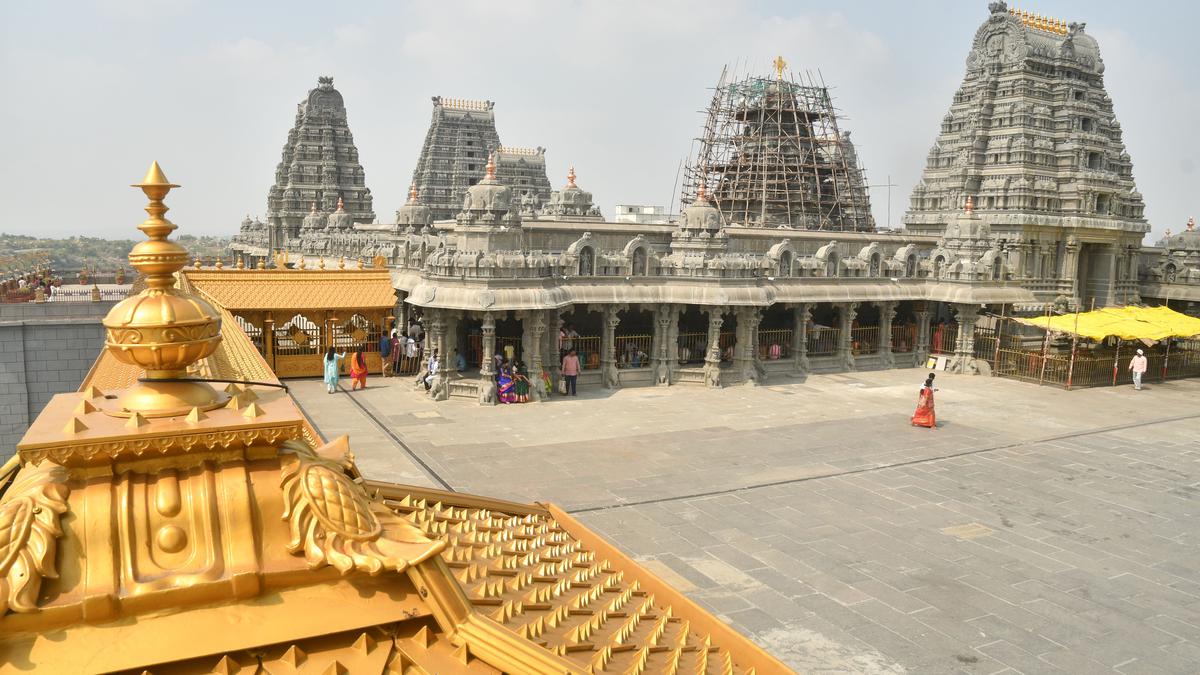 A railway station to come up at Yadadri temple town