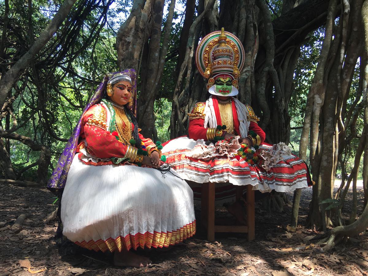 A still from the ‘Navarasam’ music video.