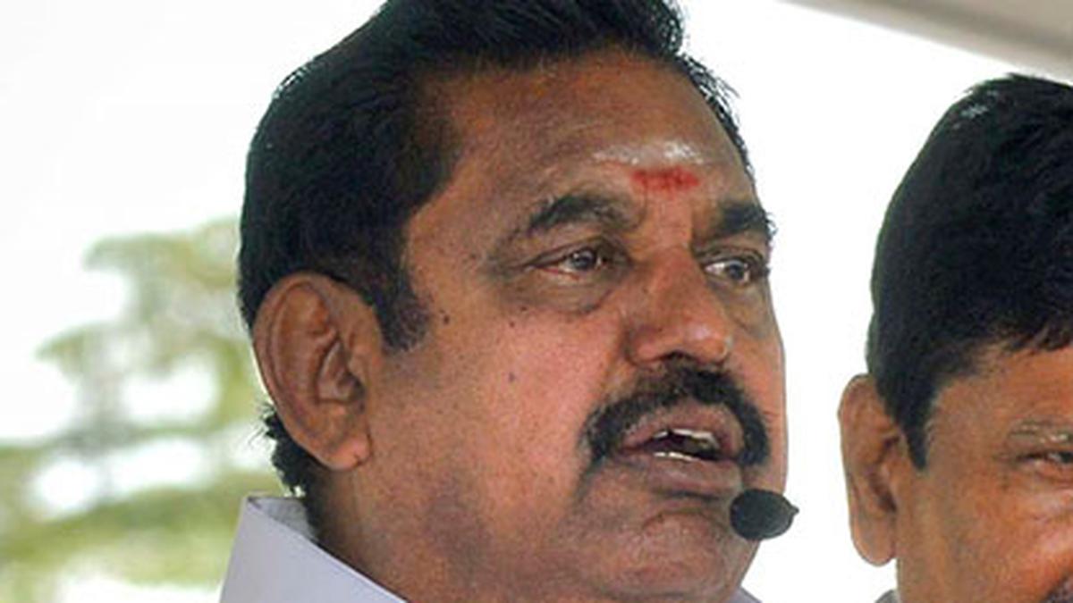 Palaniswami urges DMK regime to reject ONGC’s application