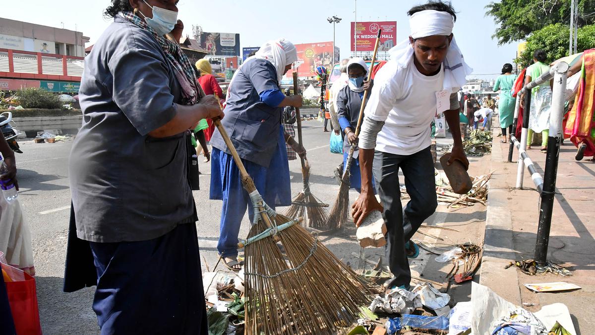 138 truck loads of waste removed within hours