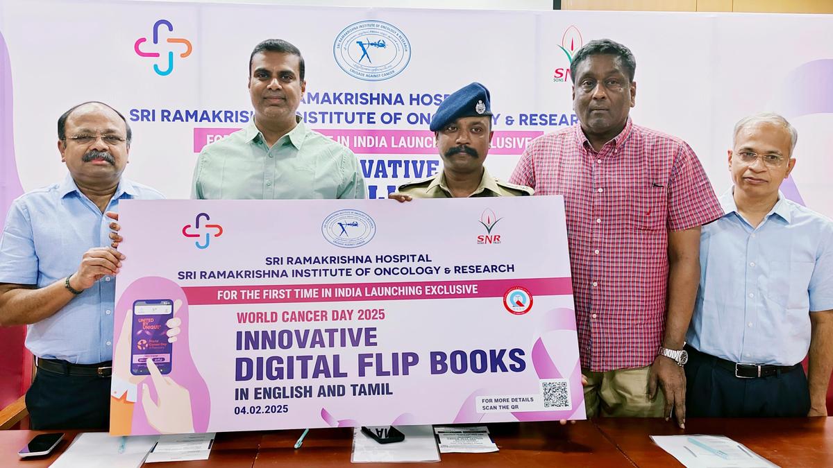 Sri Ramakrishna Hospital launches digital flipbooks on common cancers and free prostrate screening