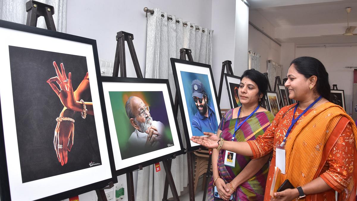 Works of young artists in digital-painting exhibition in Vijayawada lauded