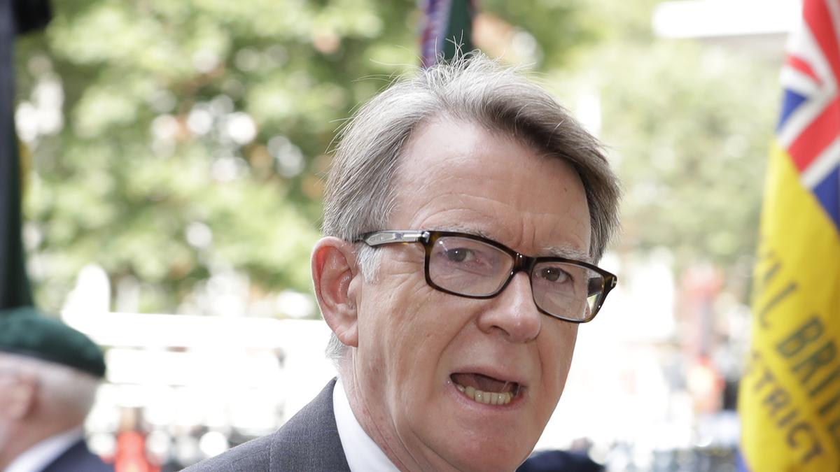 U.K.'s Starmer to name Peter Mandelson as U.S. ambassador, report says