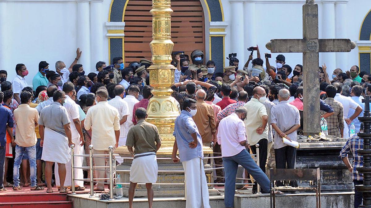 Malankara Church dispute: Tension at Mulanthuruthy church in Kerala’s Ernakulam during festival