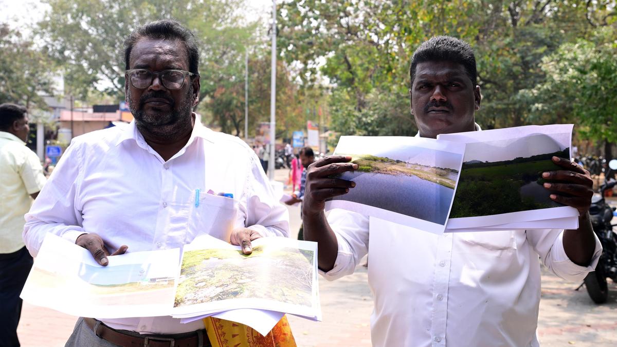 Residents raise objection to construction of bus stand at Pallapatti panchayat