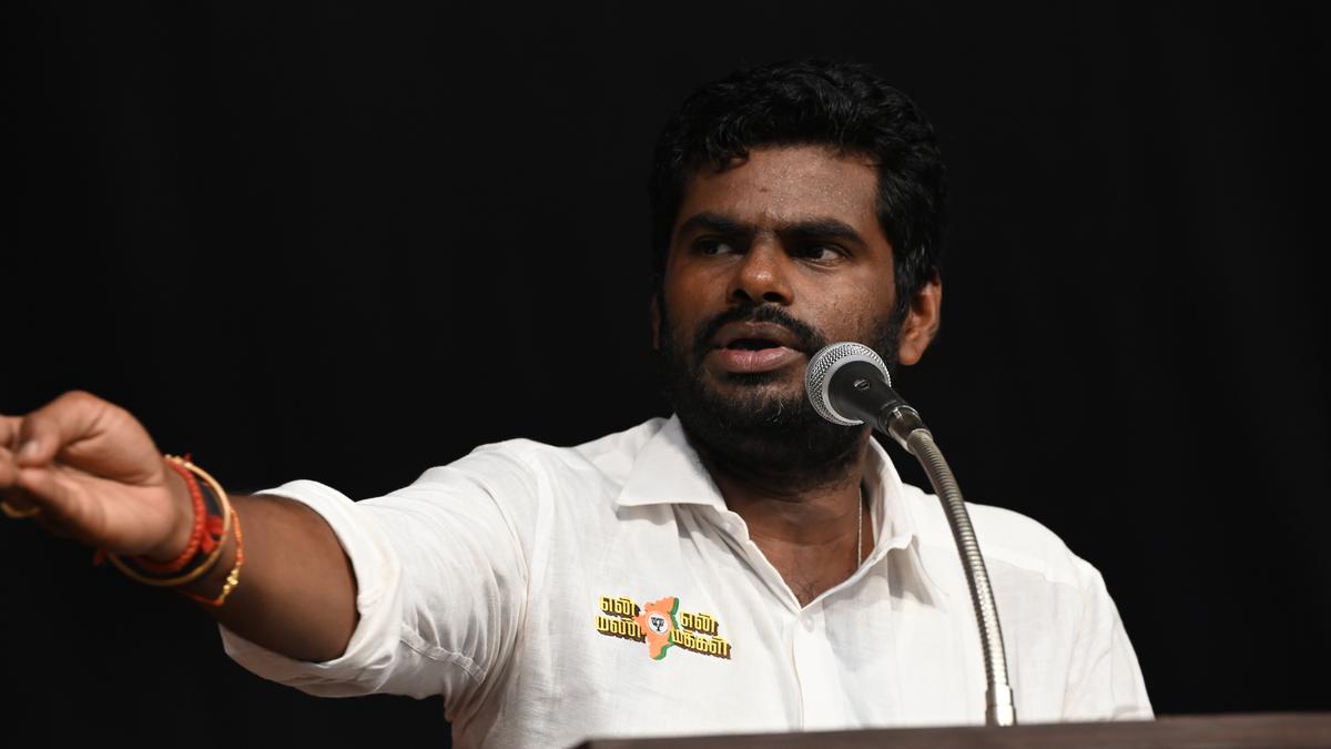 Income Tax department searches based on complaints against Velu, says Annamalai