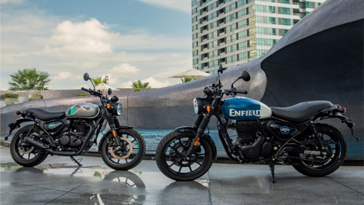 Royal Enfield launches Hunter 350 - The Hindu
