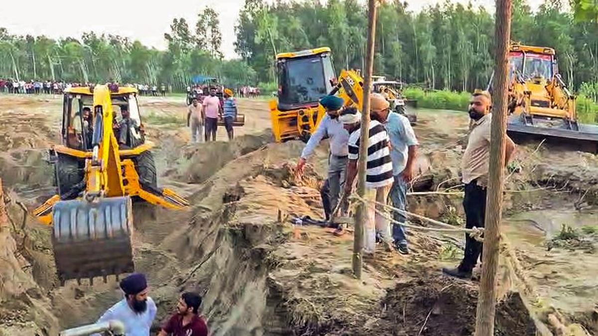 Four-year-old boy rescued after falling into borewell in Punjab’s Hoshiarpur