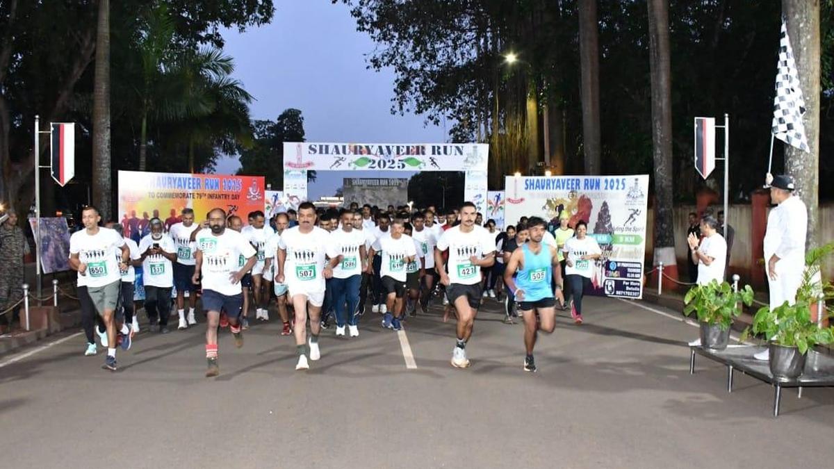 Shauryaveer Run sees overwhelming participation in Belagavi