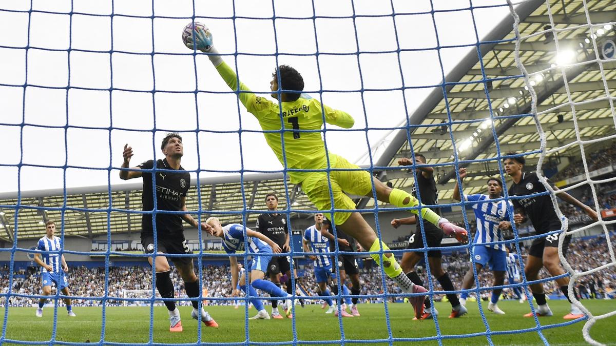 Man City rocked by Brighton as West Ham ease pressure on Potter