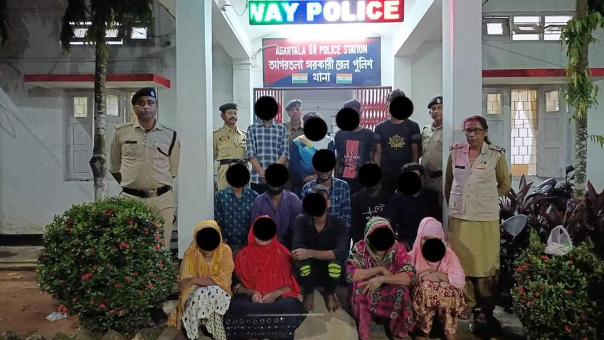 11 Bangladeshis arrested in Tripura for illegally entering India