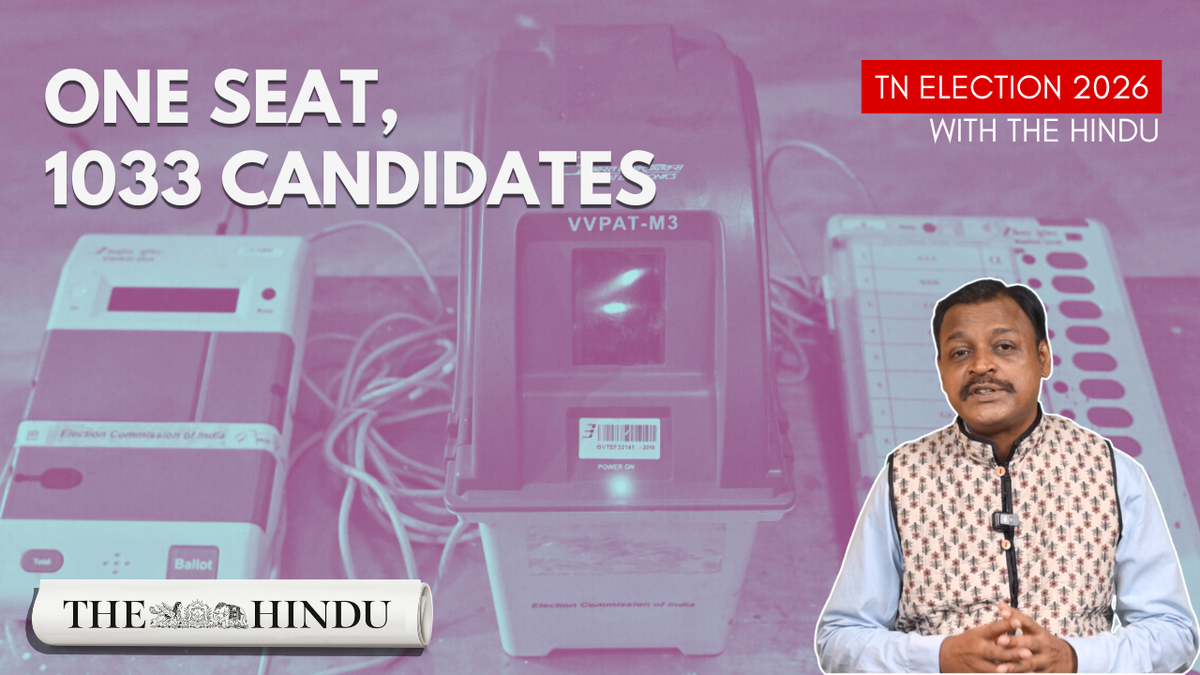 Watch: 1,033 candidates in one election: Tamil Nadu’s craziest poll