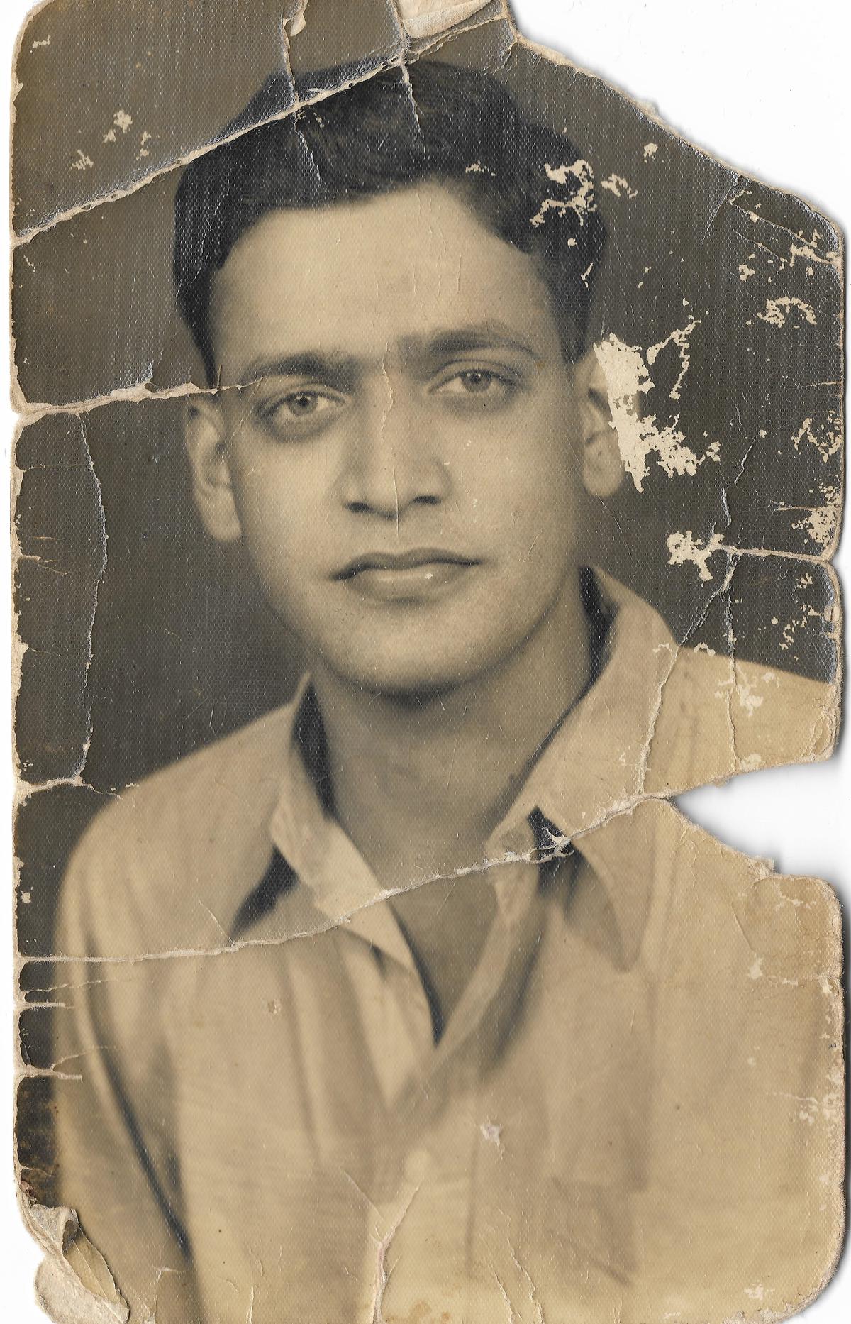 Air Marshal Pv Iyer in His Youth