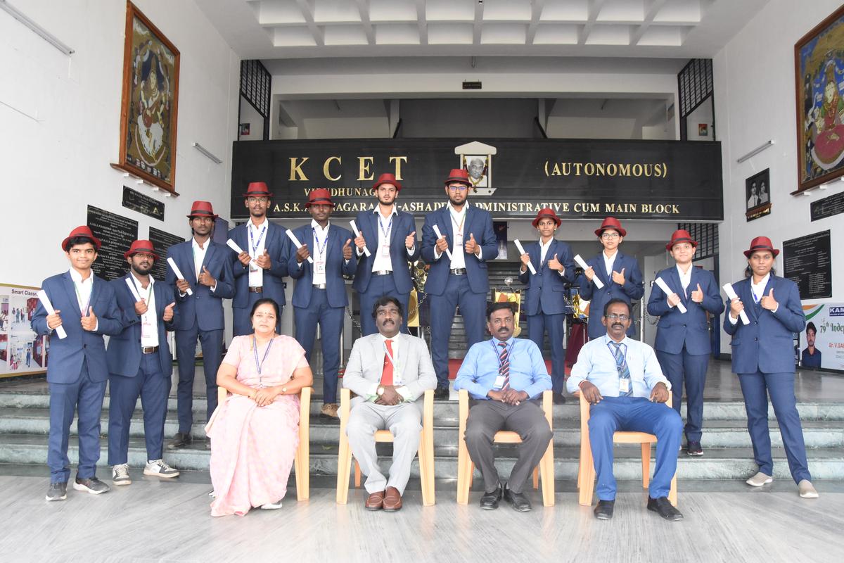 Dindigul: Kamaraj College of Engineering and Technology, Virudhunagar, CSE department students completed RHCSA.